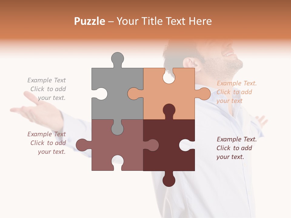 Winner Celebrating Happiness PowerPoint Template