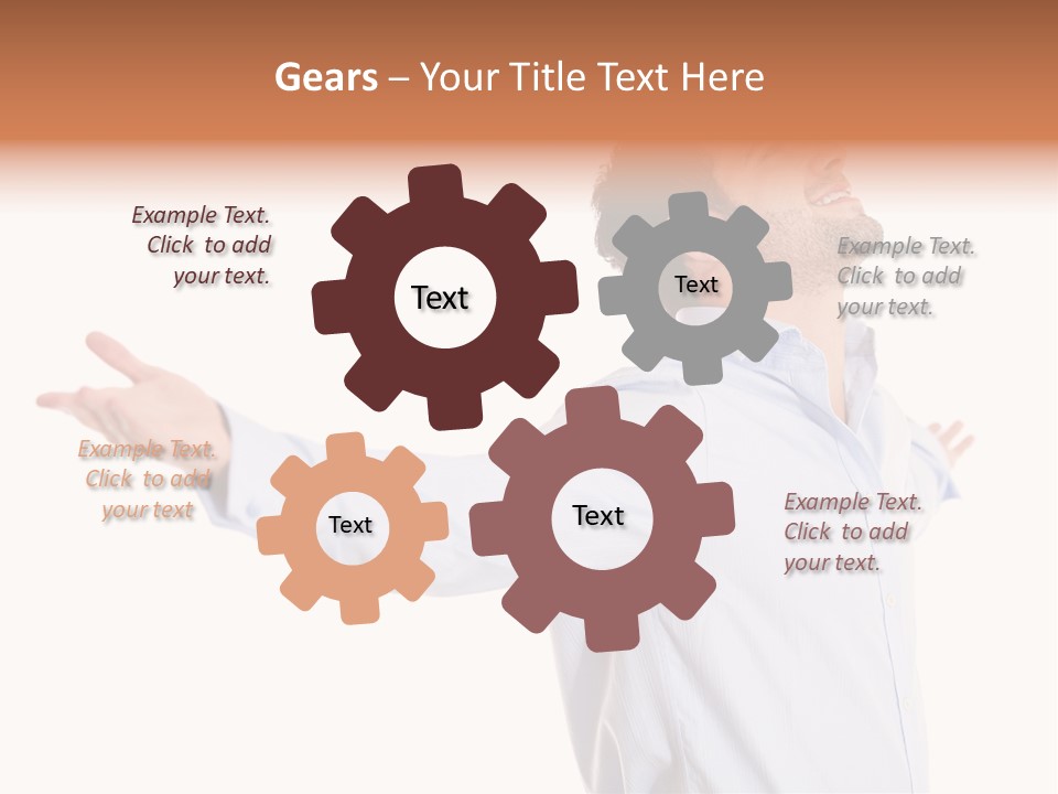 Winner Celebrating Happiness PowerPoint Template