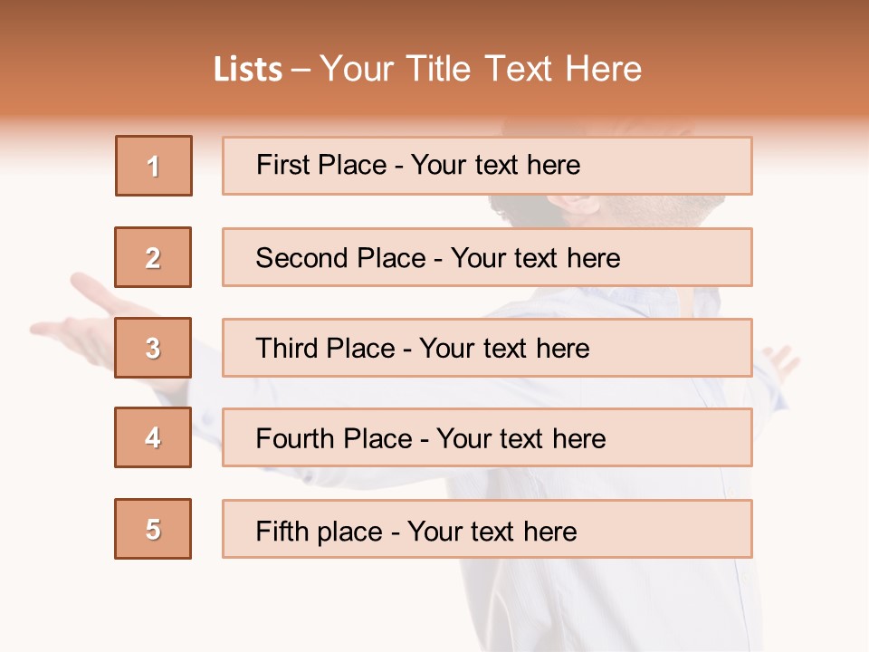 Winner Celebrating Happiness PowerPoint Template