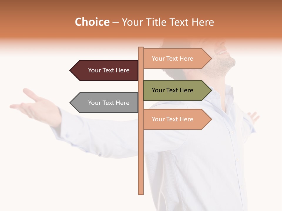 Winner Celebrating Happiness PowerPoint Template