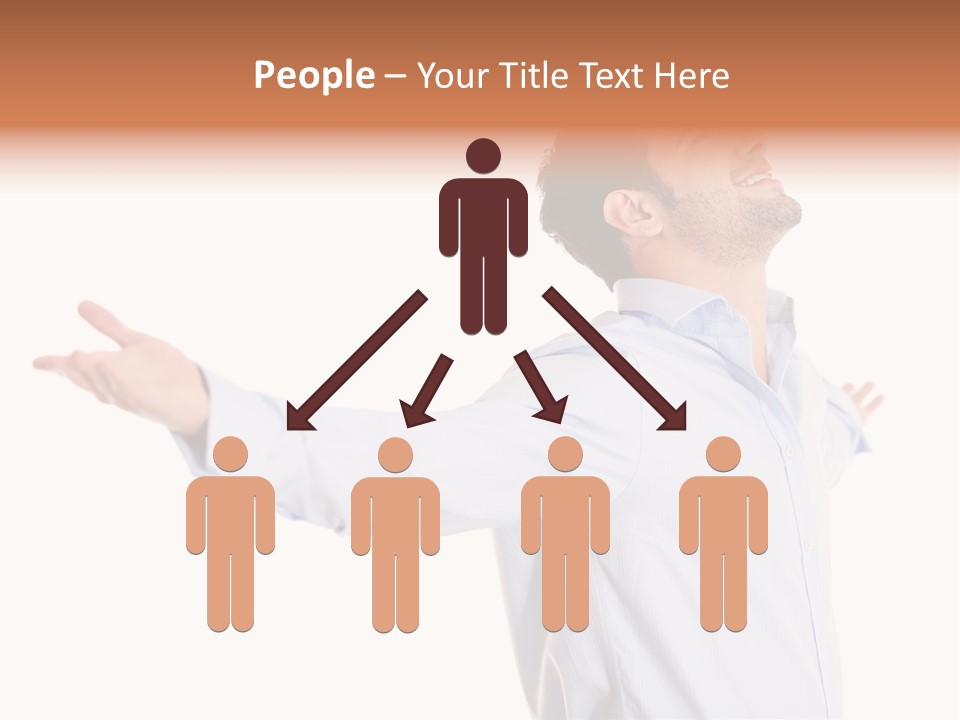 Winner Celebrating Happiness PowerPoint Template