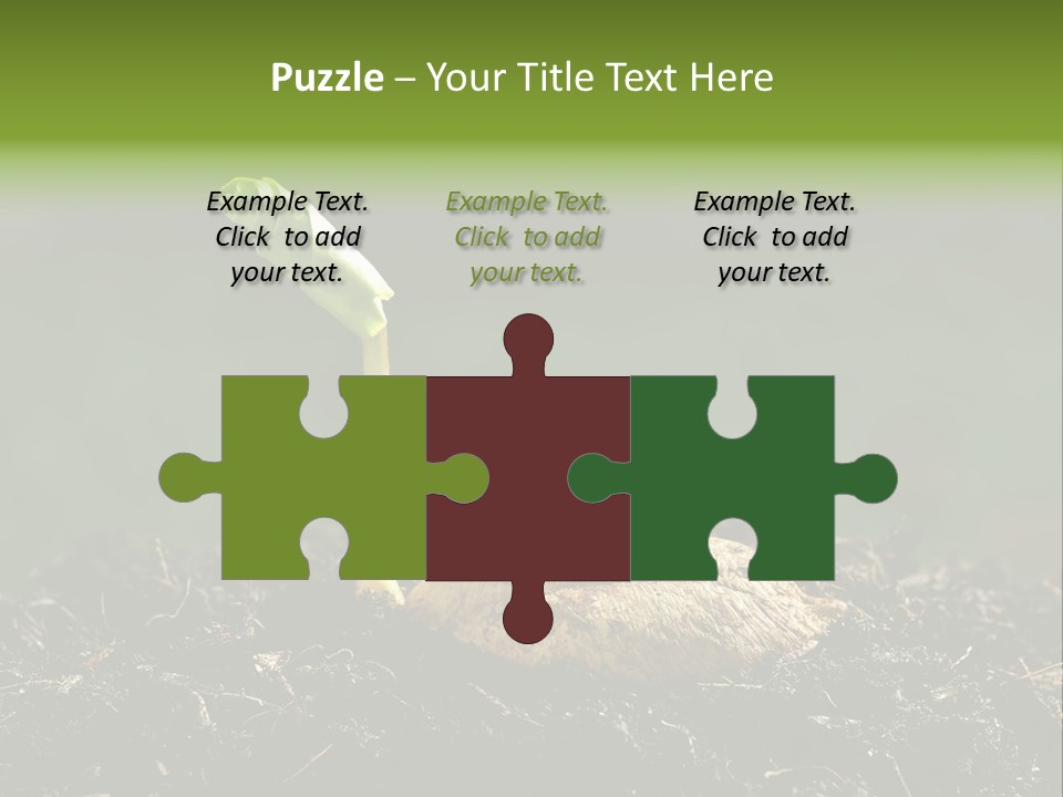 One Water Young PowerPoint Template