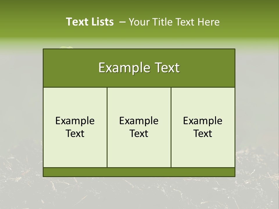 One Water Young PowerPoint Template