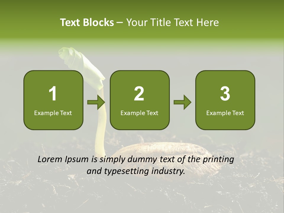 One Water Young PowerPoint Template