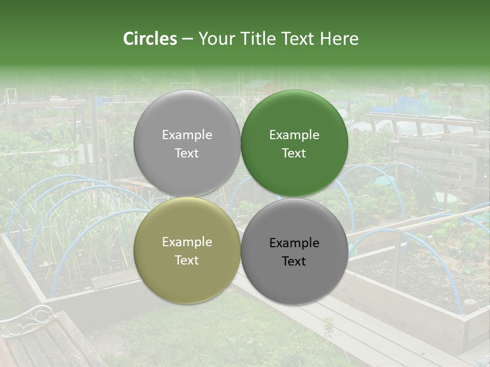 Land Ecological Leisure PowerPoint Template