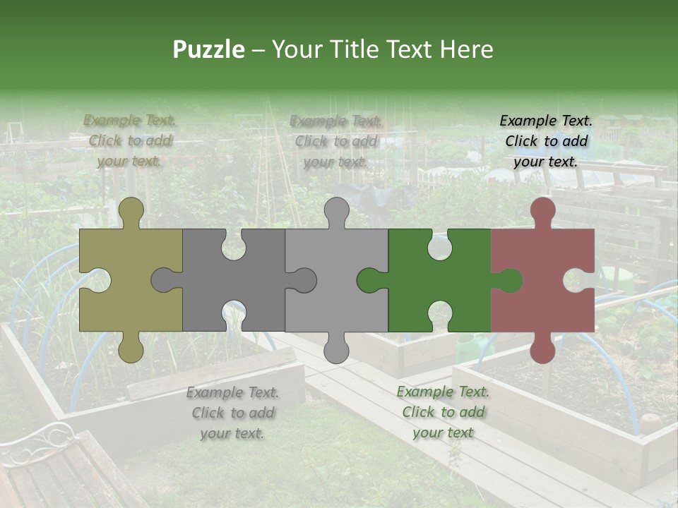 Land Ecological Leisure PowerPoint Template