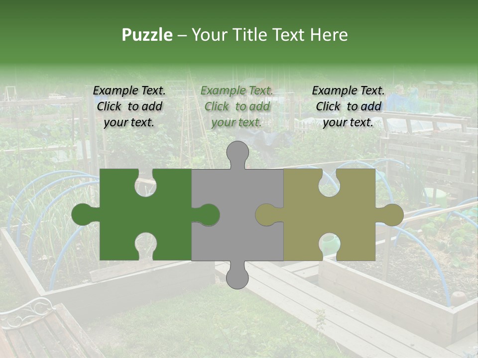 Land Ecological Leisure PowerPoint Template