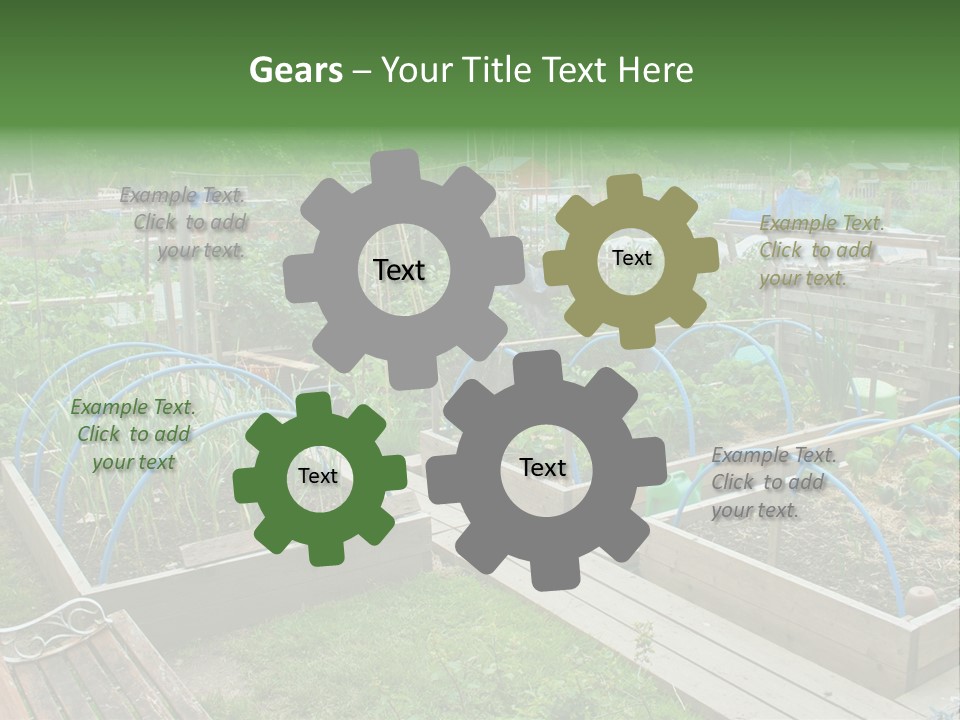 Land Ecological Leisure PowerPoint Template