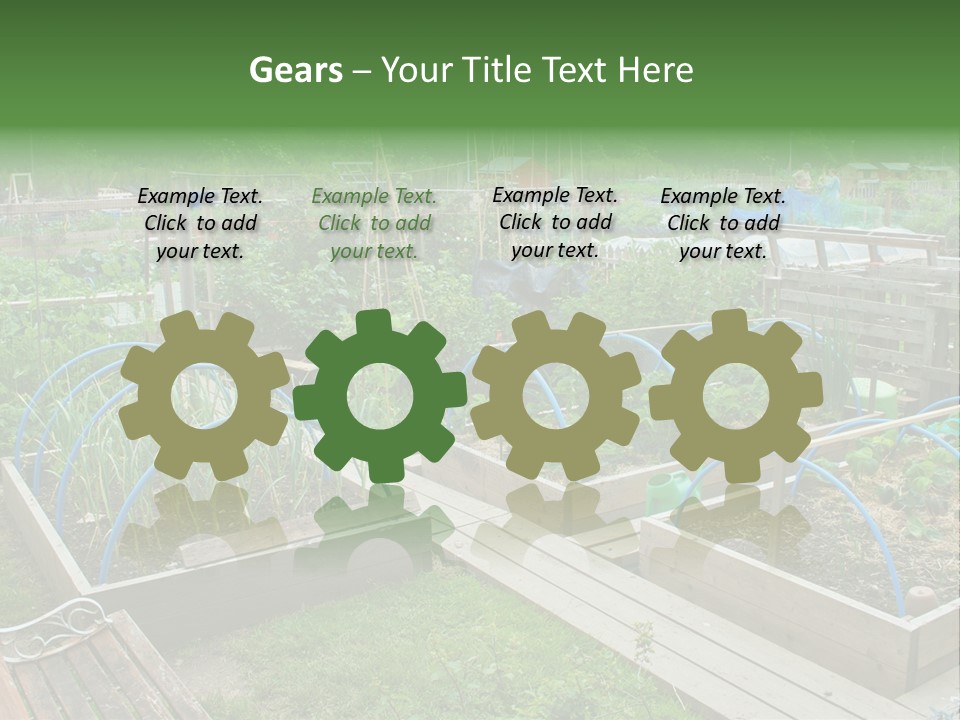 Land Ecological Leisure PowerPoint Template