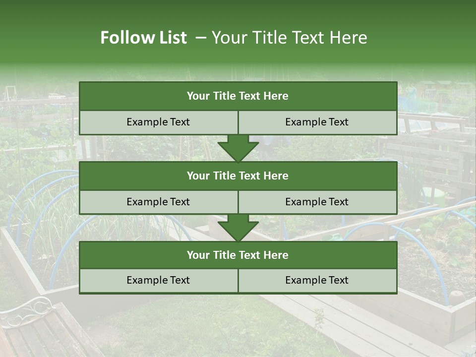 Land Ecological Leisure PowerPoint Template