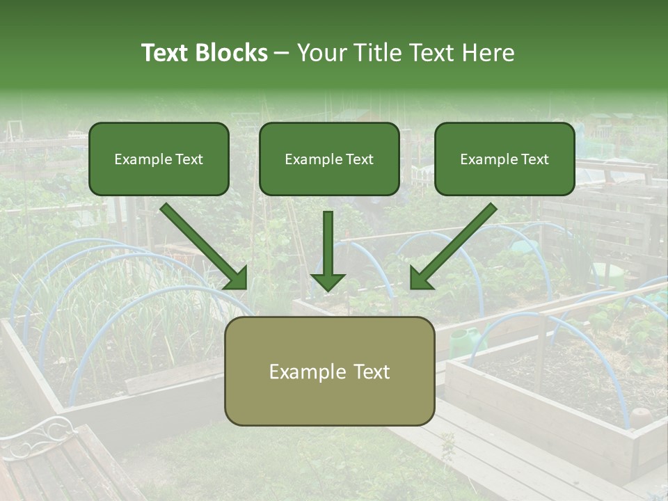 Land Ecological Leisure PowerPoint Template