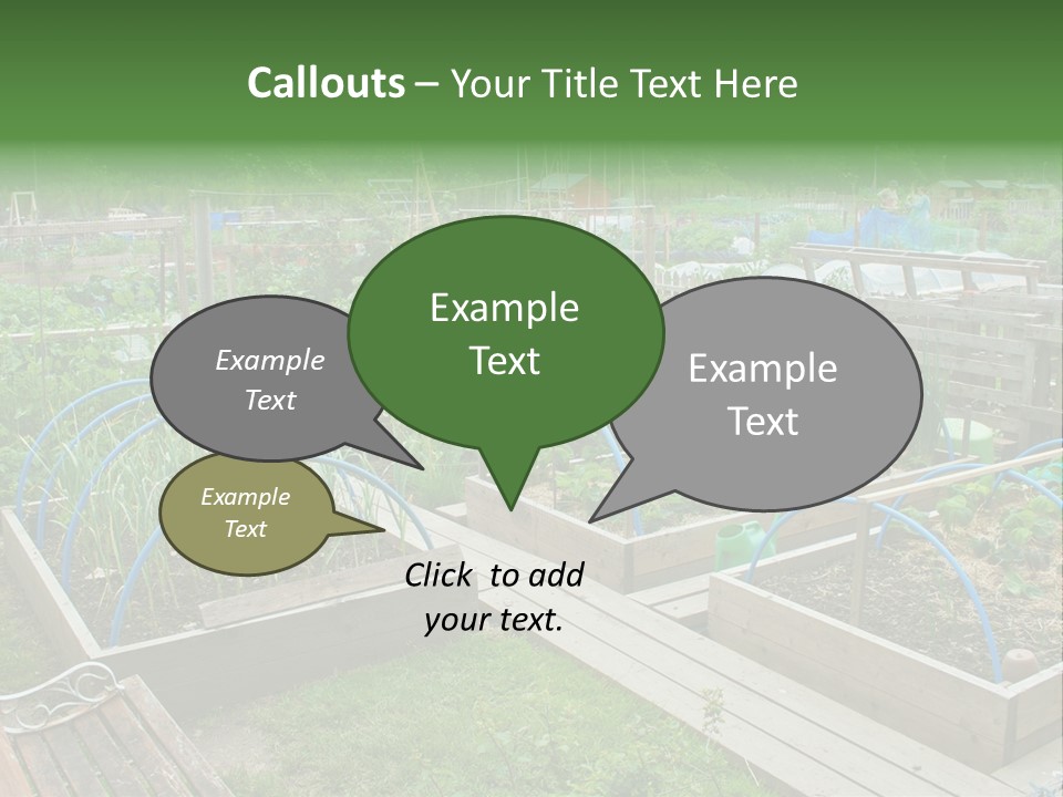 Land Ecological Leisure PowerPoint Template
