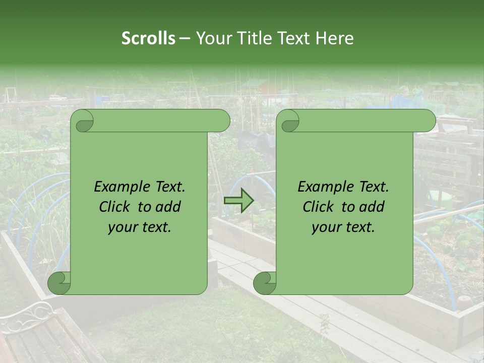 Land Ecological Leisure PowerPoint Template