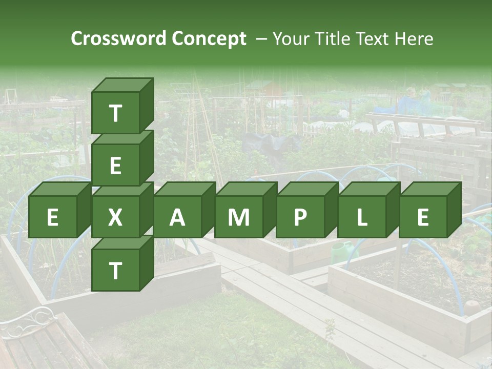 Land Ecological Leisure PowerPoint Template