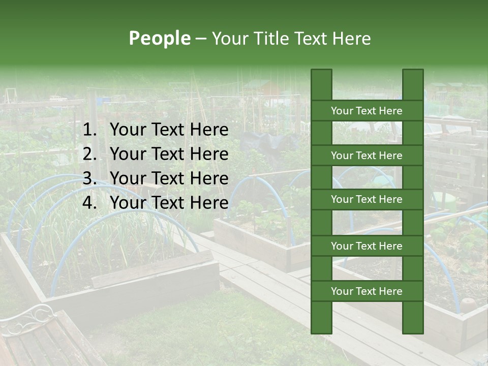 Land Ecological Leisure PowerPoint Template