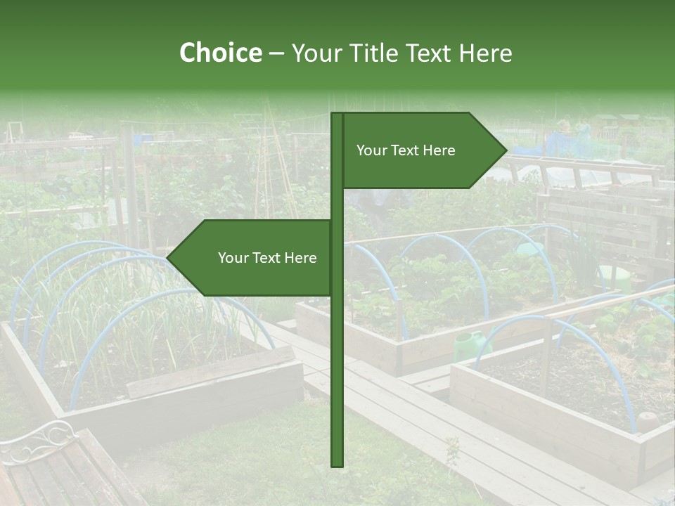 Land Ecological Leisure PowerPoint Template