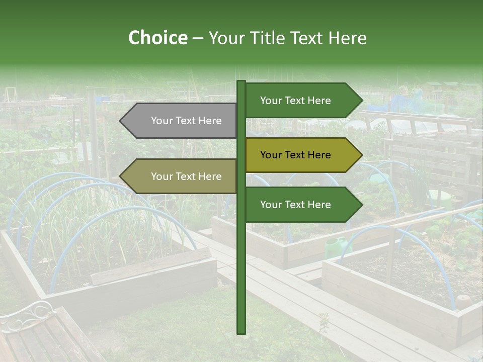 Land Ecological Leisure PowerPoint Template