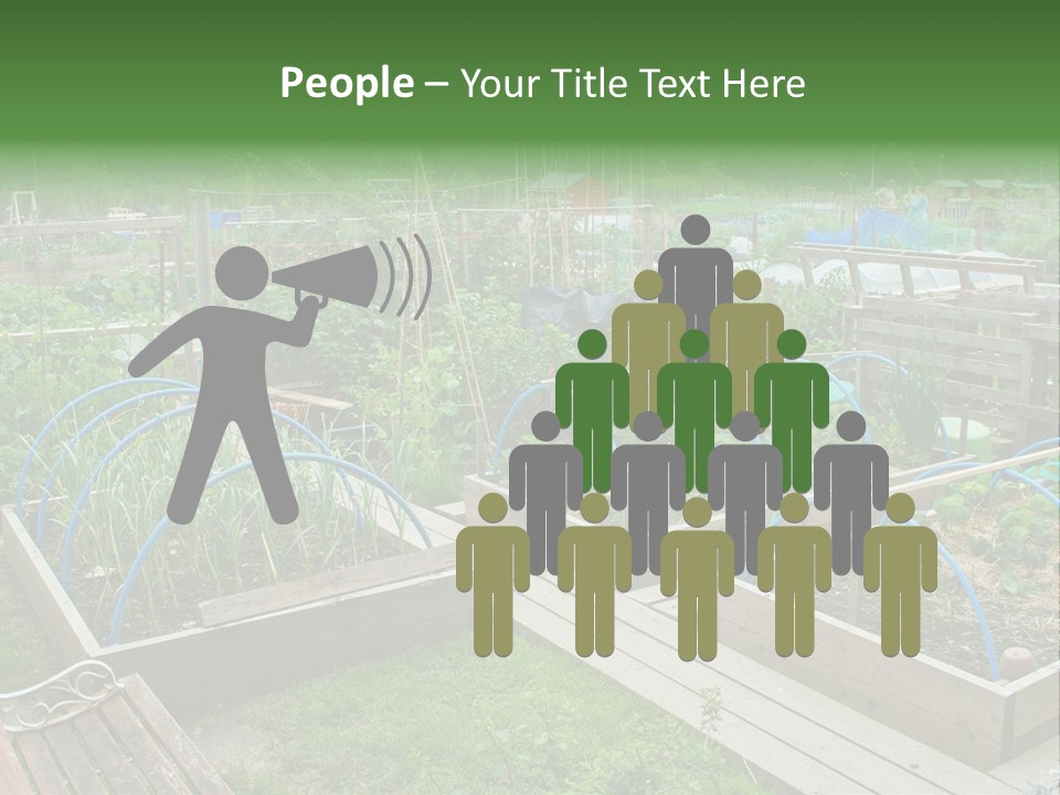 Land Ecological Leisure PowerPoint Template