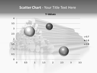 Pipe Horizontal Metal Industry PowerPoint Template