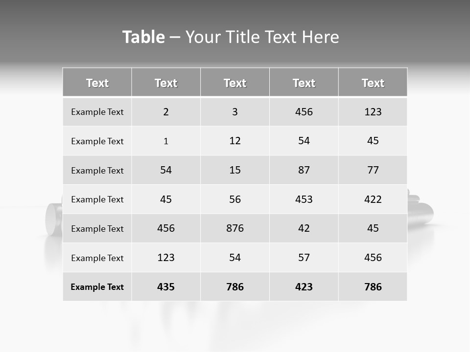 Pipe Horizontal Metal Industry PowerPoint Template