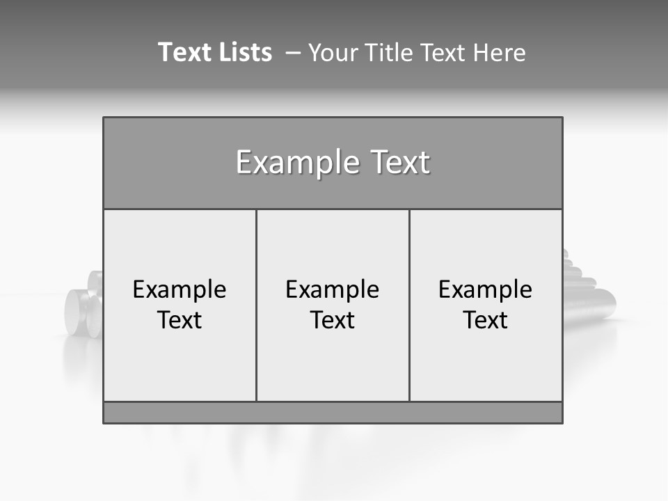 Pipe Horizontal Metal Industry PowerPoint Template