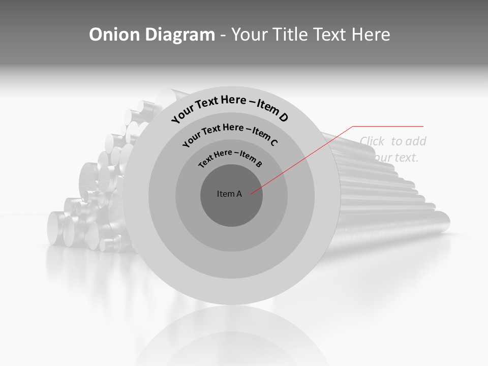 Pipe Horizontal Metal Industry PowerPoint Template