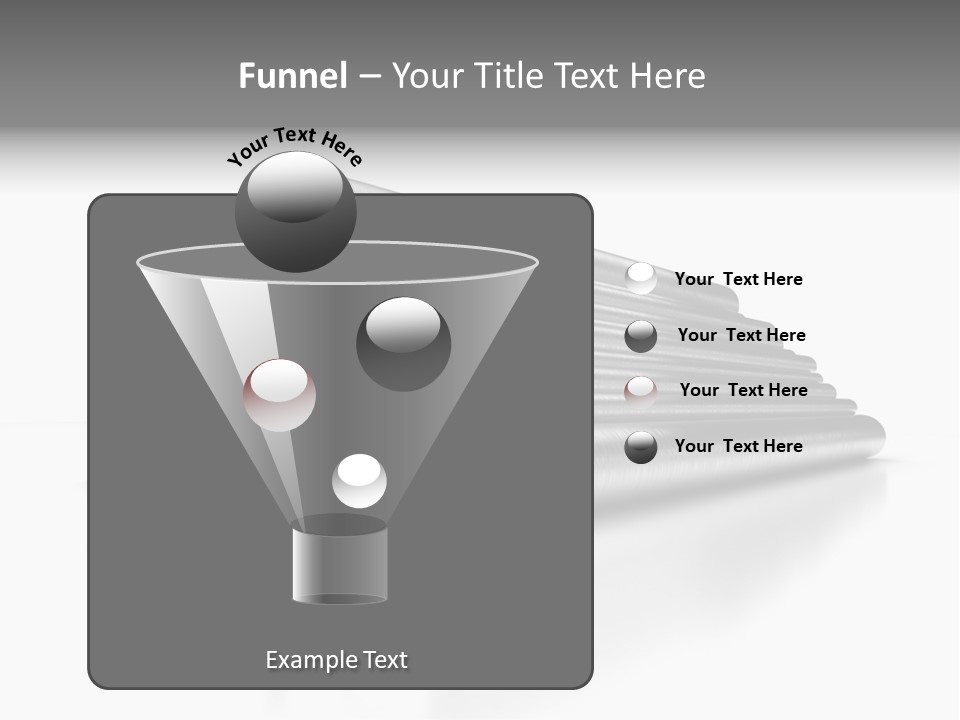 Pipe Horizontal Metal Industry PowerPoint Template