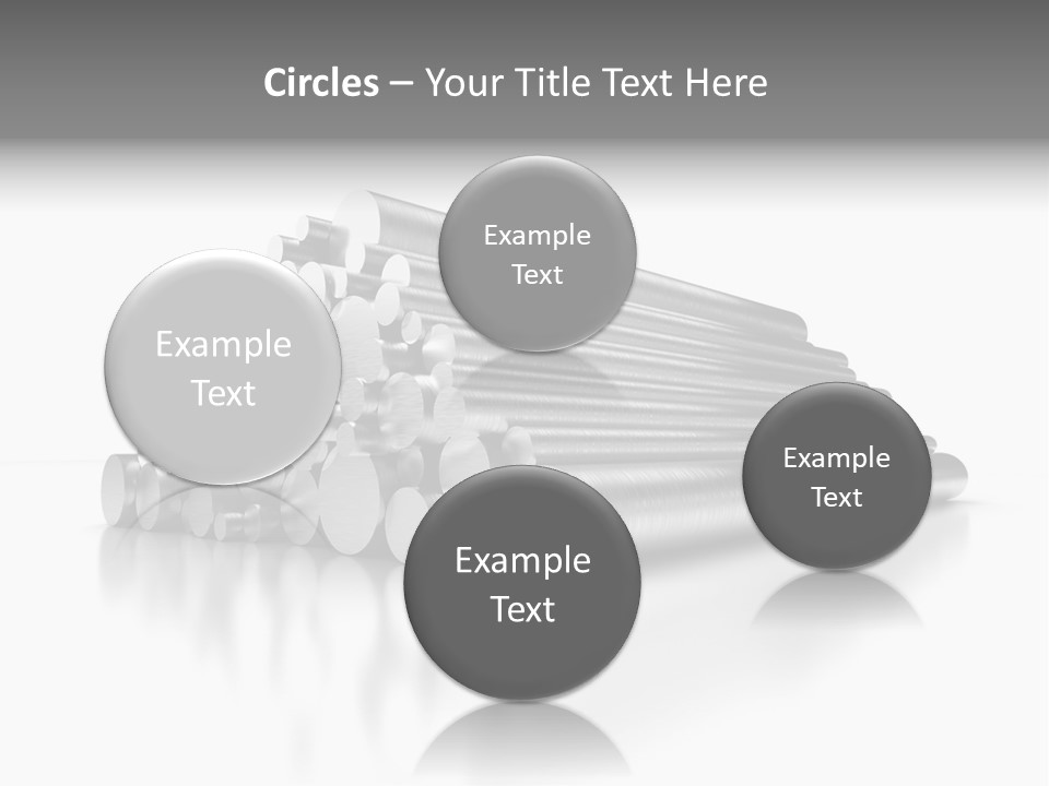 Pipe Horizontal Metal Industry PowerPoint Template