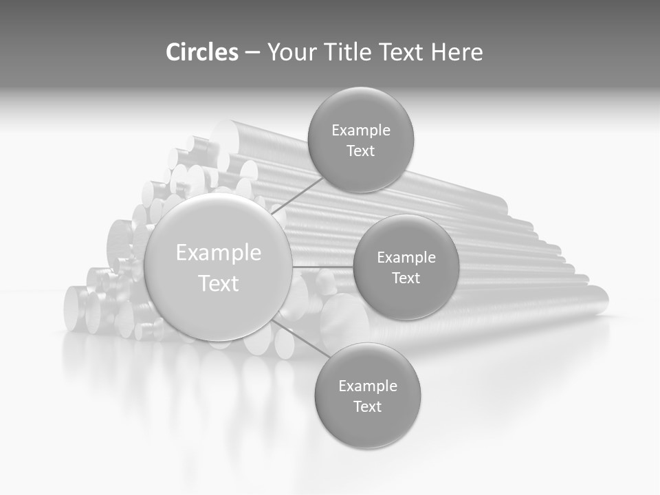 Pipe Horizontal Metal Industry PowerPoint Template