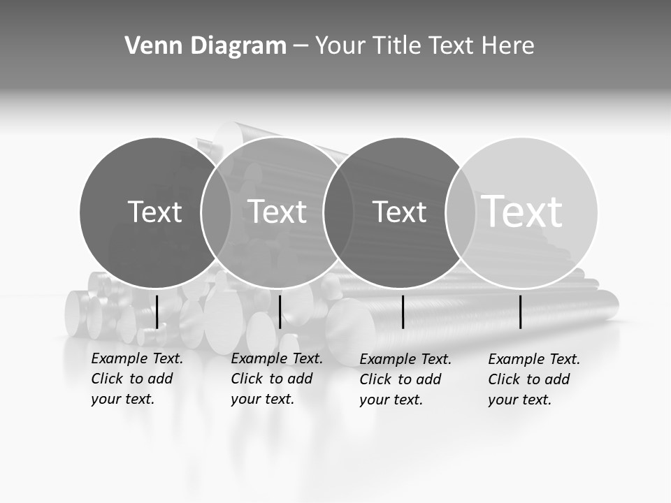 Pipe Horizontal Metal Industry PowerPoint Template