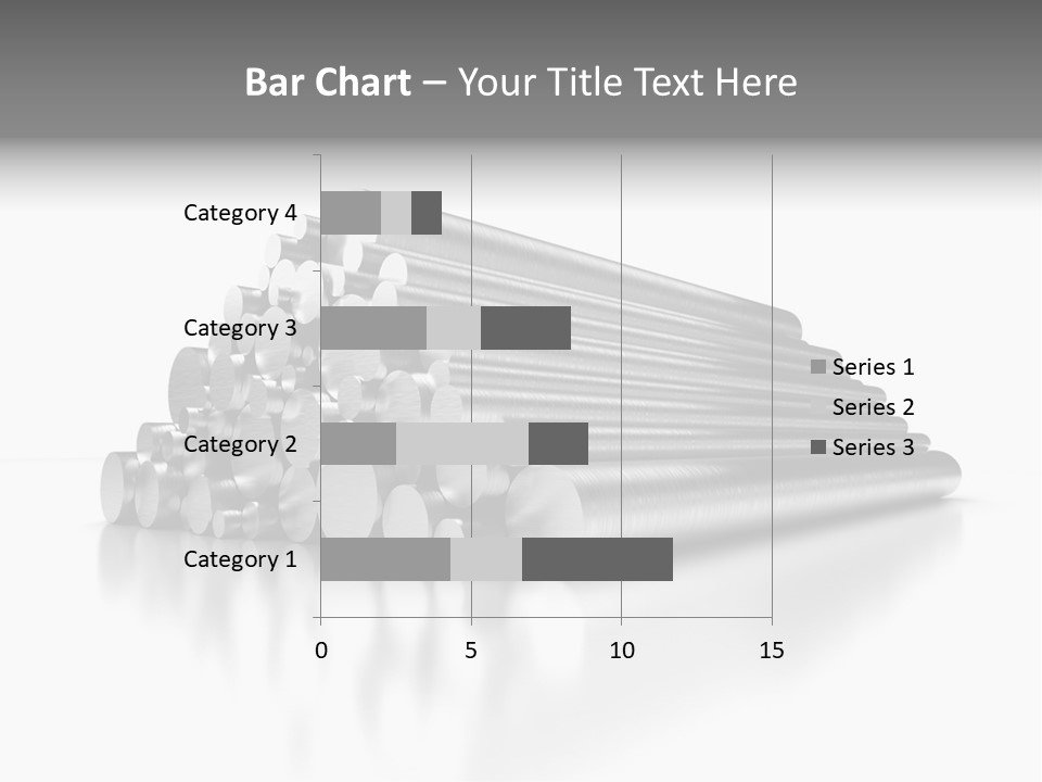 Pipe Horizontal Metal Industry PowerPoint Template