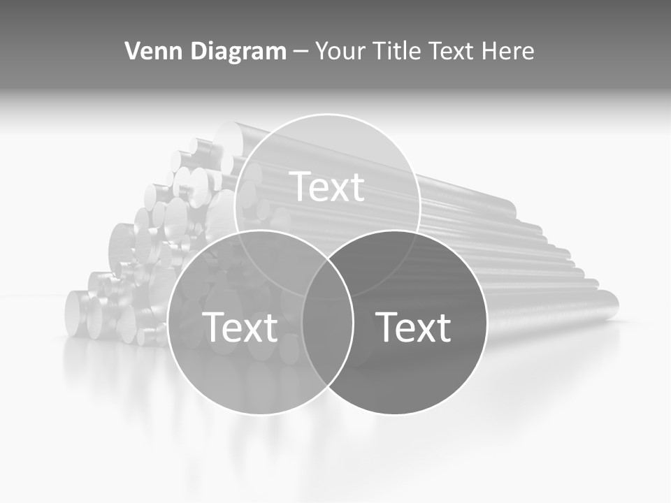 Pipe Horizontal Metal Industry PowerPoint Template