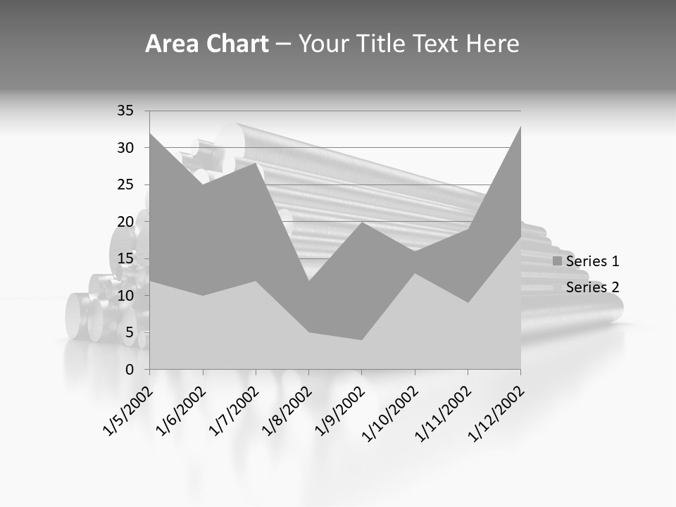 Pipe Horizontal Metal Industry PowerPoint Template