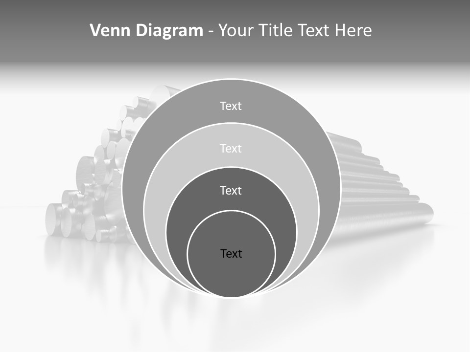 Pipe Horizontal Metal Industry PowerPoint Template