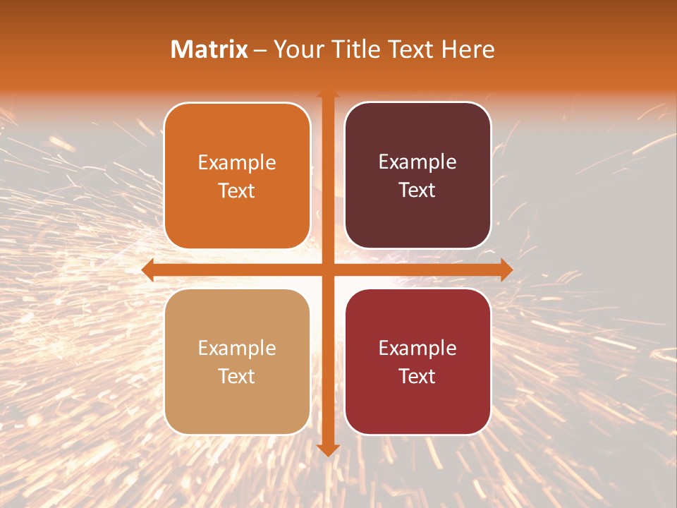 Brightly Lit Metal Bright PowerPoint Template