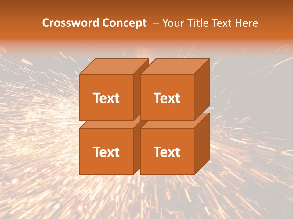 Brightly Lit Metal Bright PowerPoint Template