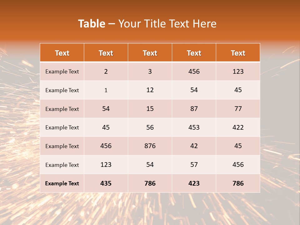Brightly Lit Metal Bright PowerPoint Template