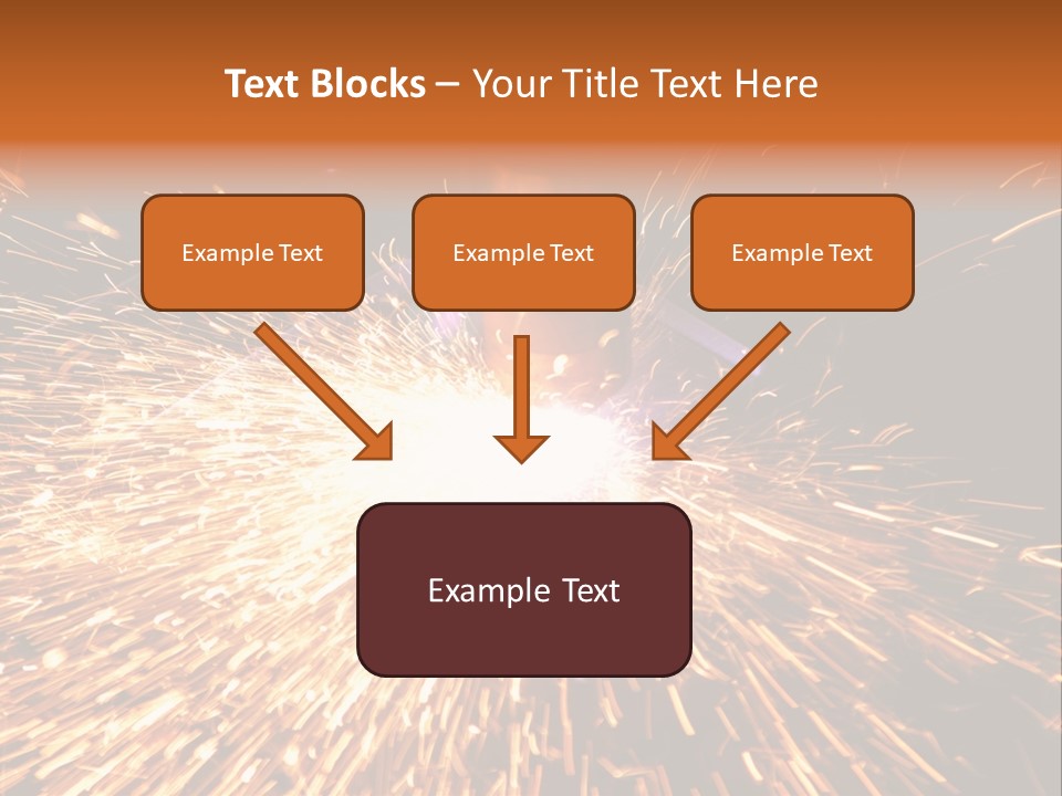 Brightly Lit Metal Bright PowerPoint Template