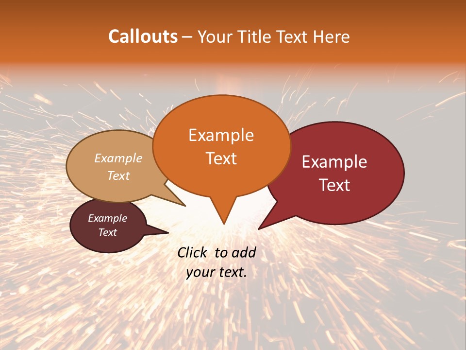 Brightly Lit Metal Bright PowerPoint Template