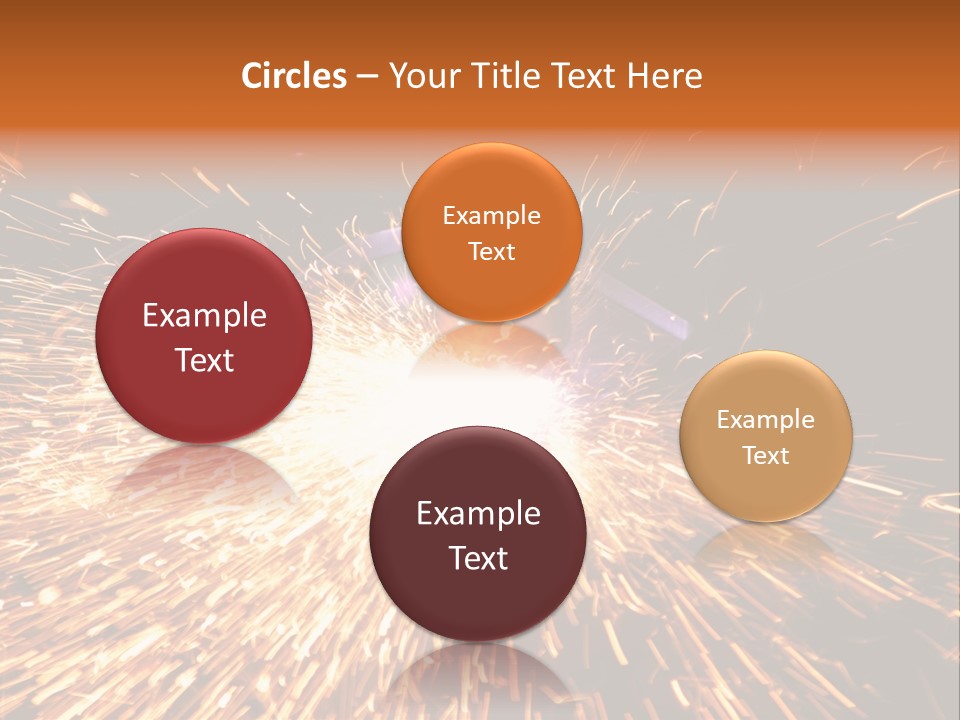 Brightly Lit Metal Bright PowerPoint Template