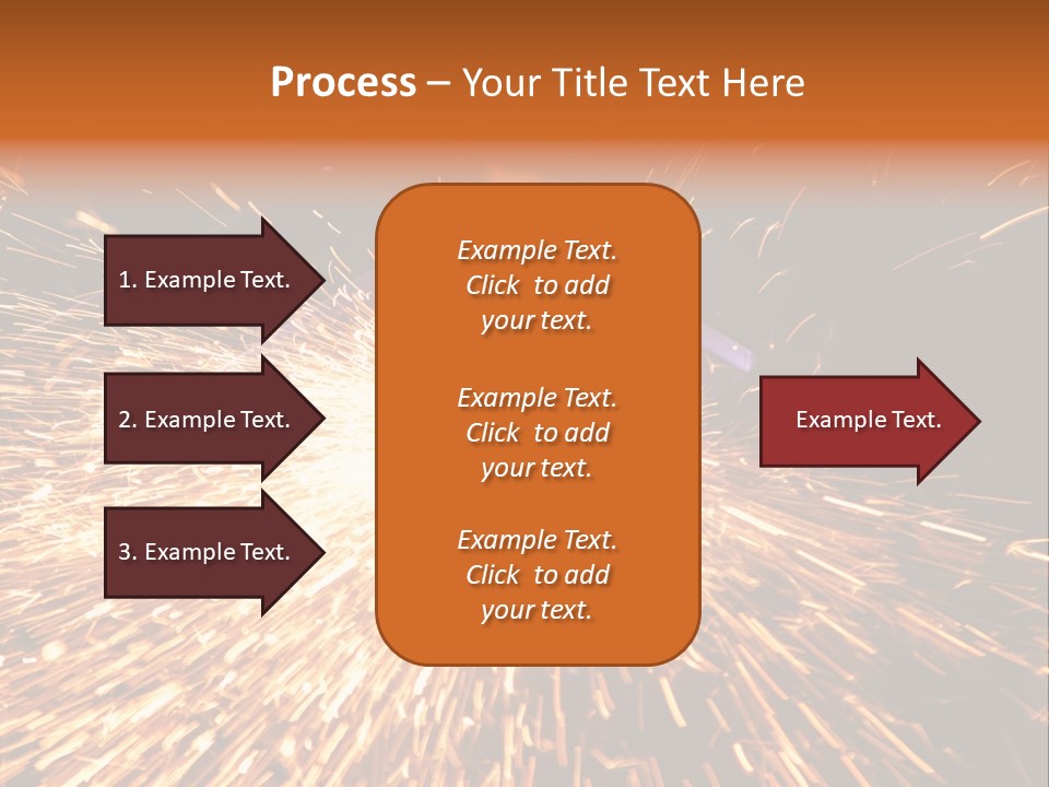 Brightly Lit Metal Bright PowerPoint Template