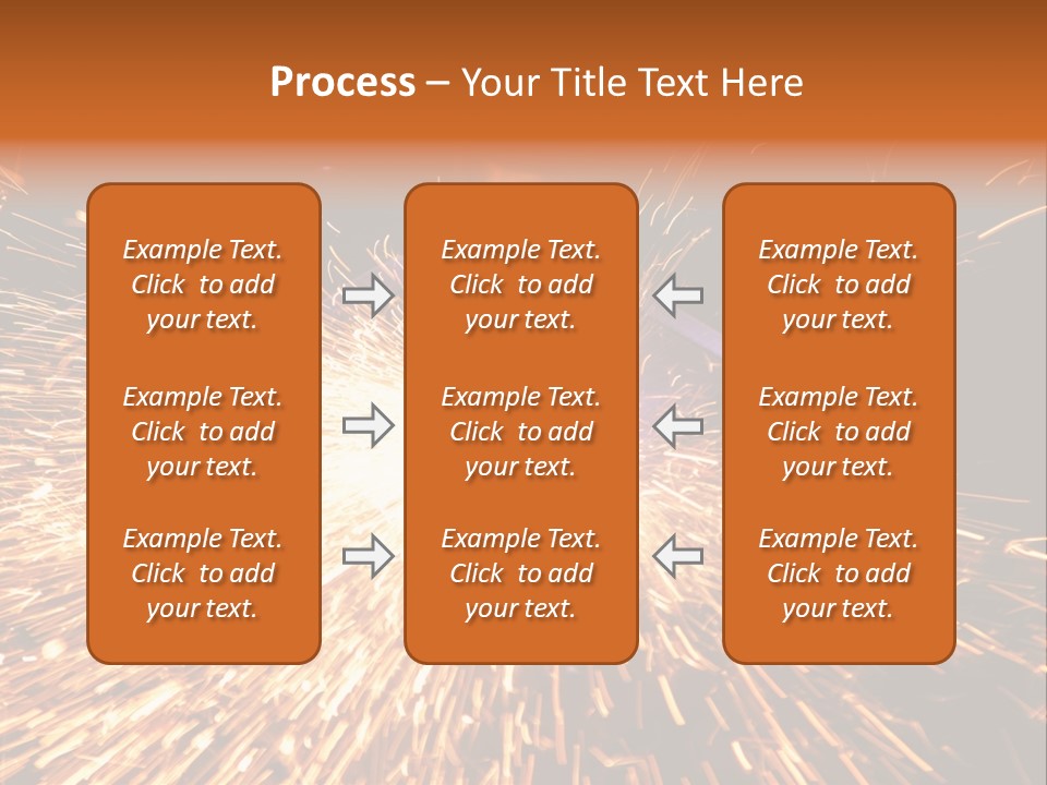 Brightly Lit Metal Bright PowerPoint Template