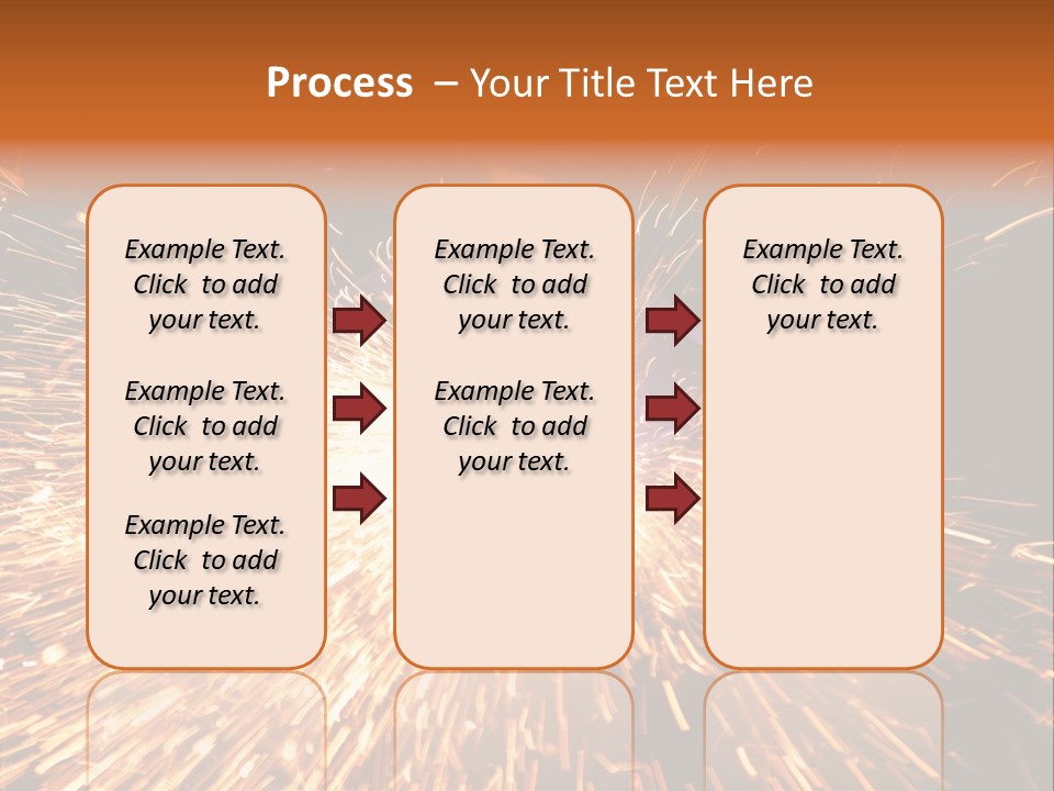 Brightly Lit Metal Bright PowerPoint Template