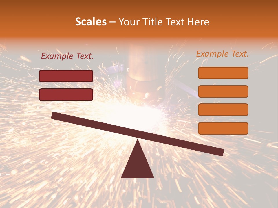 Brightly Lit Metal Bright PowerPoint Template