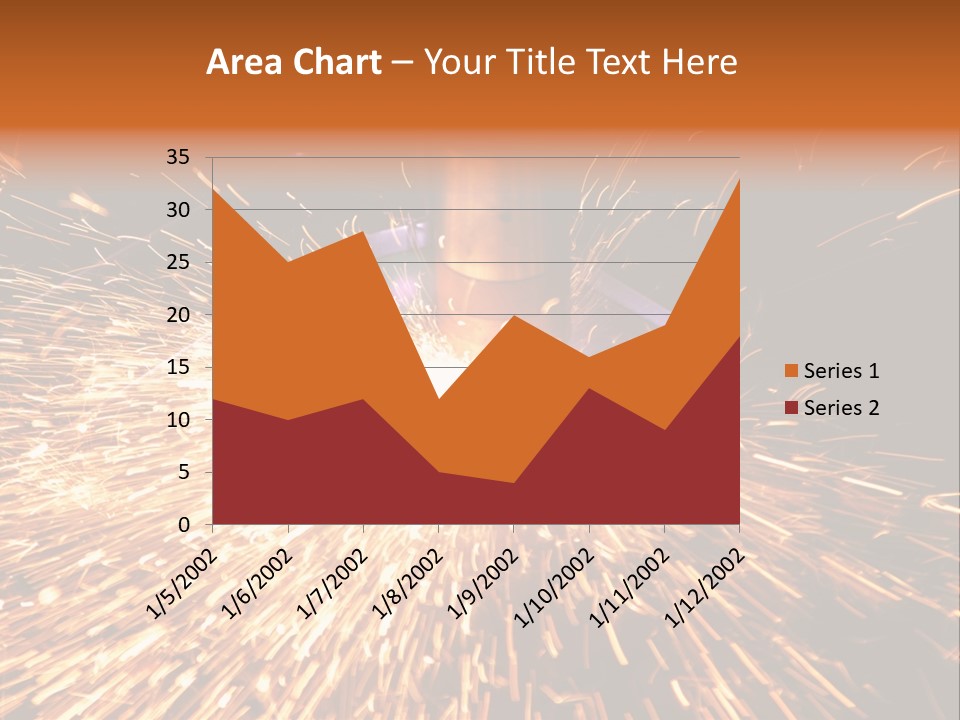 Brightly Lit Metal Bright PowerPoint Template