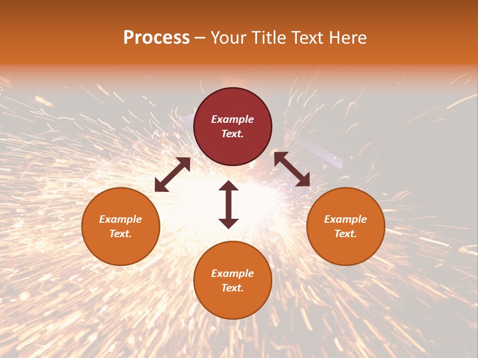 Brightly Lit Metal Bright PowerPoint Template