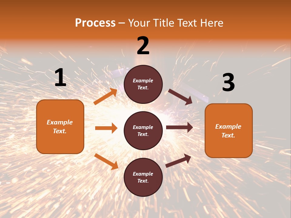 Brightly Lit Metal Bright PowerPoint Template