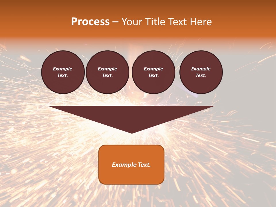 Brightly Lit Metal Bright PowerPoint Template