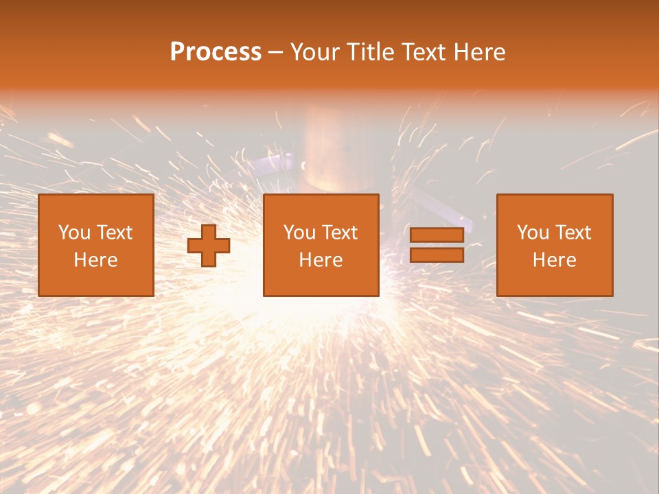 Brightly Lit Metal Bright PowerPoint Template