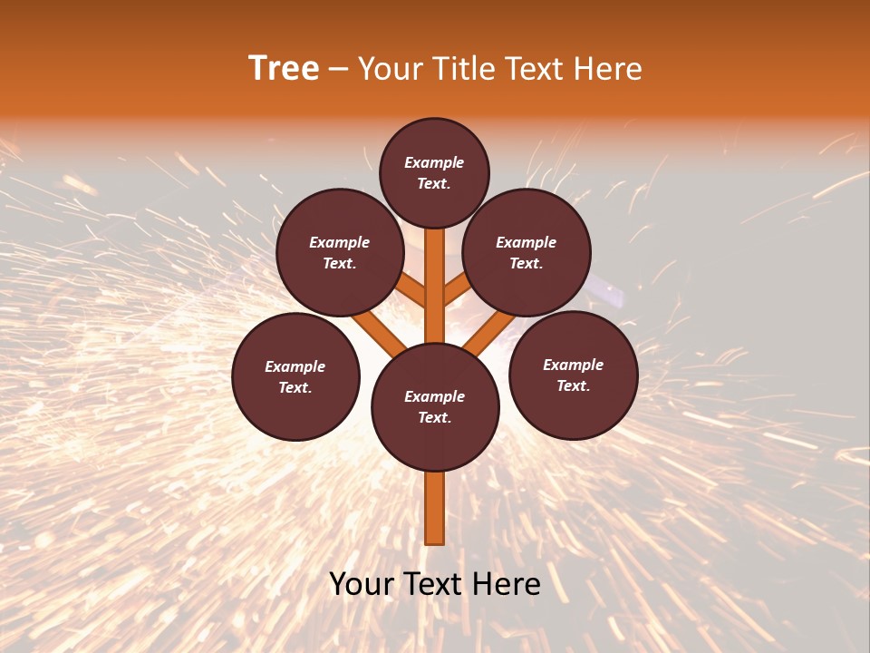 Brightly Lit Metal Bright PowerPoint Template